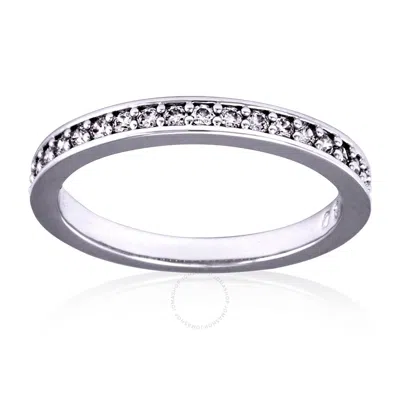 Swarovski Rare Ring - Size 8 In Silver Tone