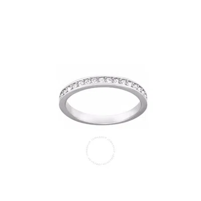 SWAROVSKI SWAROVSKI WHITE RHODIUM PLATED RARE RING