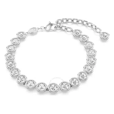 Swarovski Imber Crystal Tennis Bracelet In Metallic