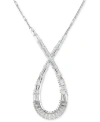 Swarovski Hyperbola Pendant Necklace In Silver