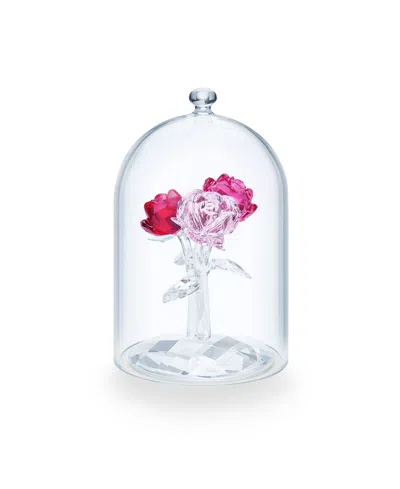 Swarovski Rose Bouquet In Pink