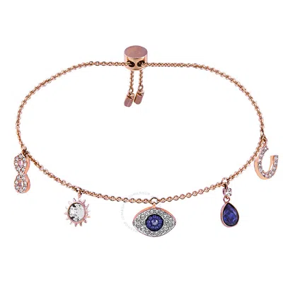 Swarovski Rose Gold-plated Symbolic Bracelet In Gold Tone