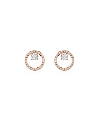 Swarovski Constella Stud Earrings In White