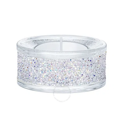Swarovski Shimmer Tealight Holder In Purple