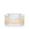 Swarovski Shimmer Tea Light Holder In Gold