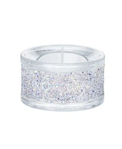 Swarovski Shimmer Tea Light Holder In Aurora Borealis