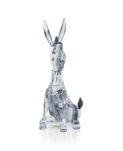 Swarovski Shrek Donkey Crystal Figurine In Silver