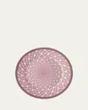 Swarovski Signum Bread & Butter Plate, 7" In Pink
