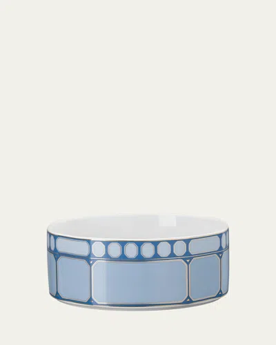 Swarovski Signum Cereal Bowl, 5.5" In Blue