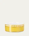 Swarovski Signum Cereal Bowl, 5.5" In Yellow