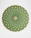 Swarovski Signum Plate, 4" In Green