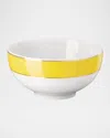 Swarovski Signum Rice Bowl In Yellow
