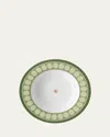 Swarovski Signum Rim Soup Plate, 9.5" In Green