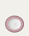Swarovski Signum Rim Soup Plate, 9.5" In Pink