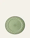 Swarovski Signum Service Plate, 13" In Green