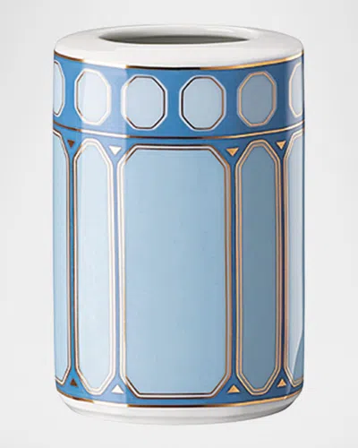 Swarovski Signum Vase, 3" In Blue