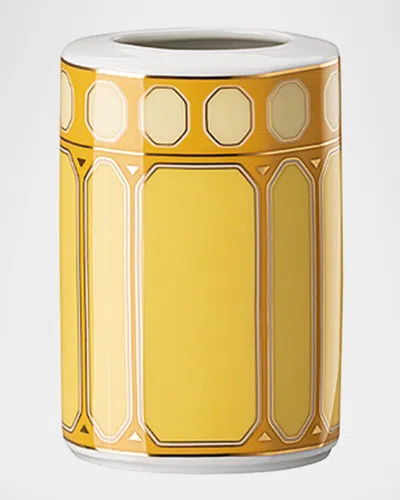 Swarovski Signum Vase, 3" In Yellow