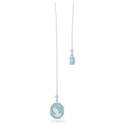 Swarovski Signum Y Women's Necklace In Blue