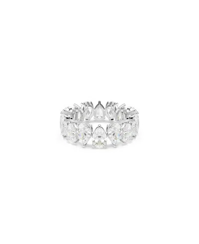 Swarovski Silver-tone Plated Matrix Vittore Ring