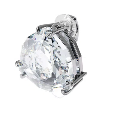 Swarovski Single Mesmera Clip Earring In Silver Tone