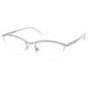 Swarovski Sk 1026 4001 56mm Womens Oval Eyeglasses 56mm In Silver