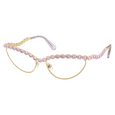 Swarovski Sk 1030 4036 59mm Womens Cat-eye Eyeglasses 59mm In Pink