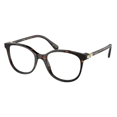 Swarovski Sk 2002 1002 51mm Womens Round Eyeglasses 51mm In Black