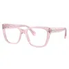 Swarovski Sk 2008 3001 51mm Womens Irregular Eyeglasses 51mm In Pink