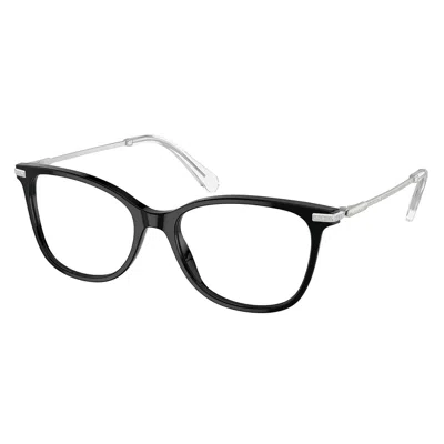 Swarovski Sk 2010 1038 54mm Womens Square Eyeglasses 54mm In Black