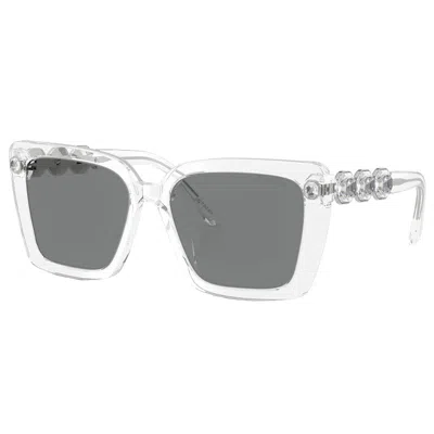 Swarovski Sk 6032 102787 55mm Womens Square Sunglasses In Multi