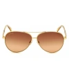 Swarovski Sk0292 Aviator Sunglasses In Multi