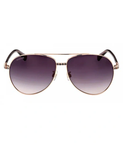 Swarovski Sk0343-h Aviator Sunglasses In Multi