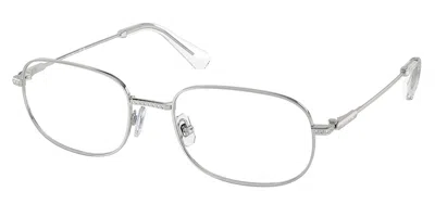 Swarovski Sk1005 Women's Glasses, Silver, Size 52