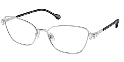 Swarovski Sk1006 Women's Glasses, Silver, Size 53 In Multi