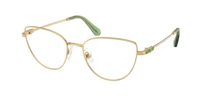 Swarovski Sk1007 4017 Women's Glasses Gold Size 53 - Free Lenses - Blue Light Block Available In Multi