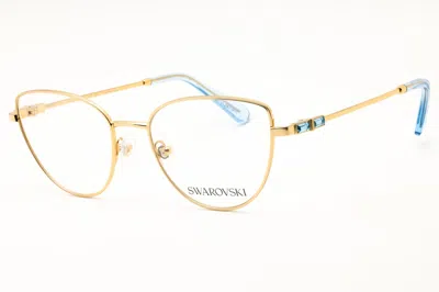 Swarovski Cat-eye Frame Glasses In Gold
