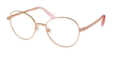 Swarovski Sk1013 Women's Glasses, Gold, Size 54