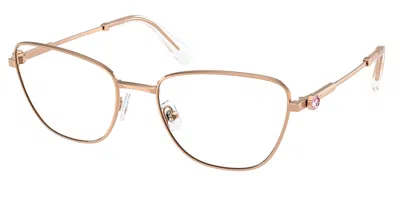 Swarovski Sk1018 Women's Glasses, Gold, Size 53