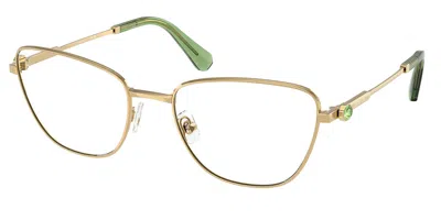 Swarovski Sk1018 Women's Glasses, Gold, Size 55