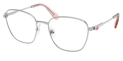 Swarovski Sk1019 Women's Glasses, Silver, Size 52