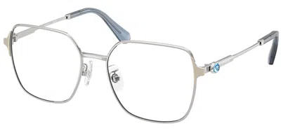 Swarovski Sk1020d Asian Fit Women's Glasses, Silver, Size 53