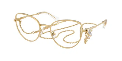 Swarovski Sk1022 4039 Occhiali Da Vista Oro Per Donna (solo Montatura) In Gold
