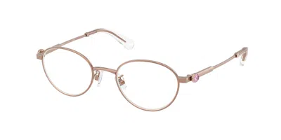 Swarovski Sk1028td Vestibilità Orientale 4014 Occhiali Da Vista Oro Per Donna (solo Montatura) In Gold