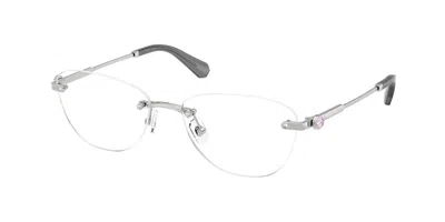 Swarovski Sk1035d Asian Fit 4001 Women's Glasses Silver Size 55 - Free Lenses - Blue Light Block Available In Metallic