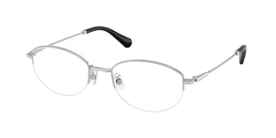 Swarovski Sk1039d Asian Fit 4001 Women's Glasses Silver Size 54 - Free Lenses - Blue Light Block Available In Metallic