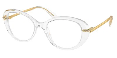 Swarovski Sk2001 Women's Glasses, Clear, Size 50 In Multi