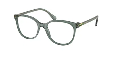 Swarovski Sk2002 1043 Women's Glasses Green Size 51 - Free Lenses - Blue Light Block Available
