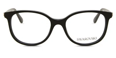 Swarovski Sk2002 Women's Glasses, Black, Size 51