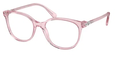 Swarovski Sk2002 Women's Glasses, Pink, Size 53