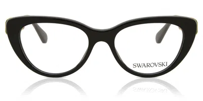 Swarovski Sk2005 Women's Glasses, Black, Size 51